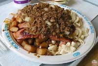 glarp, puke, garbage plate!