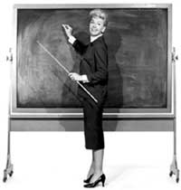 i bet doris day knew algebra
